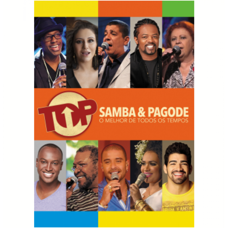 DVD Top Samba & Pagode O Melhor de Todos Os Tempos